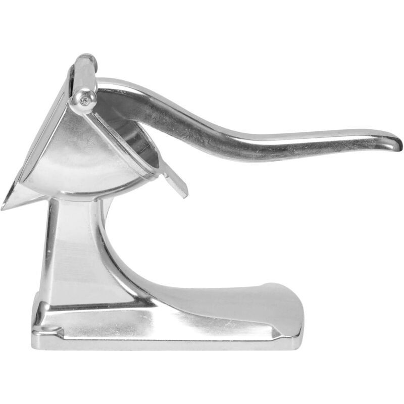 Image of Manuelle Saftpresse, manuelle Saftpresse für Zitronen und Orangen, Küchenzubehör aus Aluminium