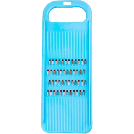 Manueller Gemüseschneider und Multifunktionsreibe, Schnell-Gemüseschneider mit Kabel. Ideal für Zwiebeln, Karotten und Käse. Praktisches Küchengerät – Blau