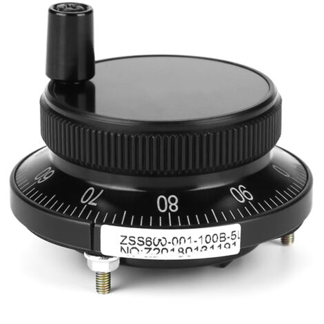 Manueller Riemenscheiben-Encoder für CNC-Systeme (Schwarz)