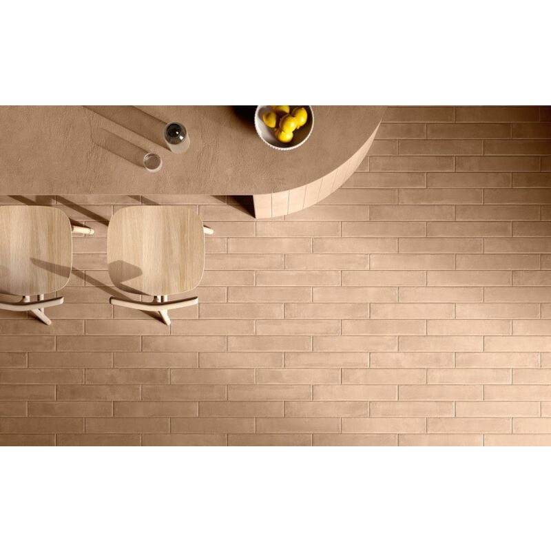 Stone By Stone - manufatti - brick 7,5x40 - terra - (1,32 m²)