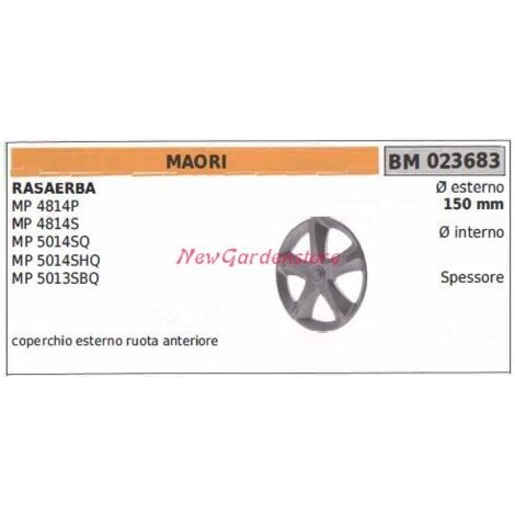 MAORI enjoliveur de roue avant pour tondeuse à gazon MP 4814S 023683