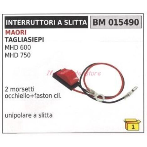 MAORI interrupteur à glissière MAORI taille-haie MHD 600 750 unipolaire 015490