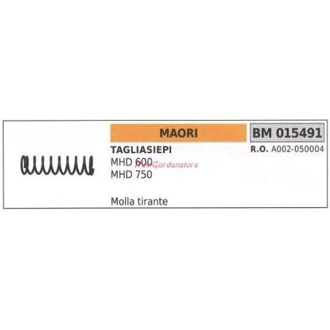 MAORI ressort de biellette de taille-haie MHD 600 750 015491
