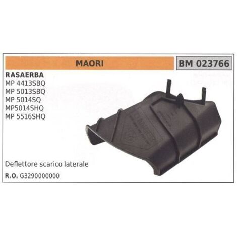 MAORI tondeuse à gazon MP 4413SBQ 023766 déflecteur d'échappement latéral