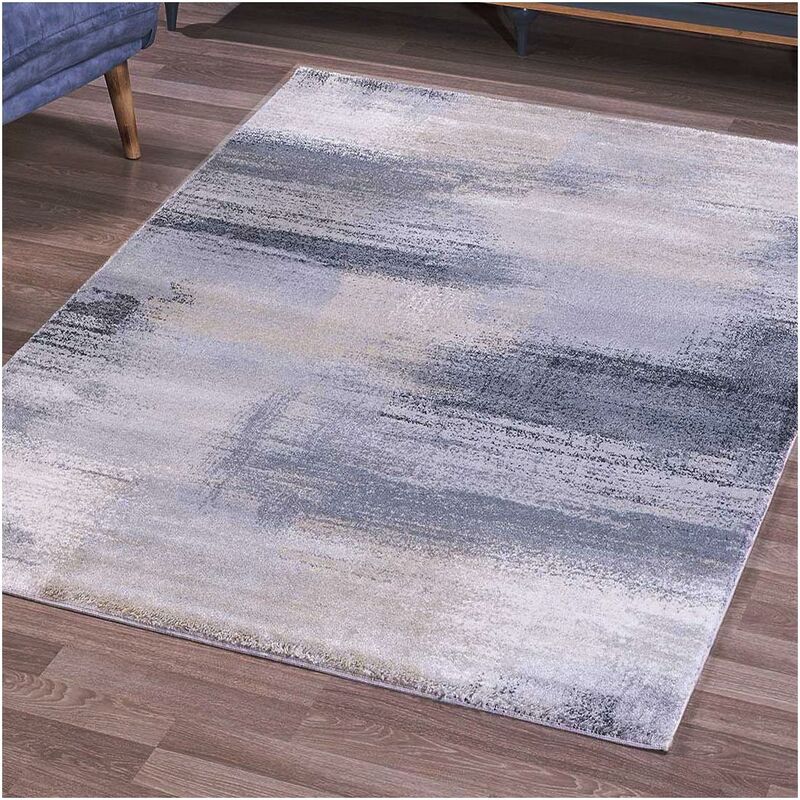 

Mapa de salón moderno KBL Clay Muy suave Alfombra Sala de estar o habitación en UnAmourDeTapis - Crème