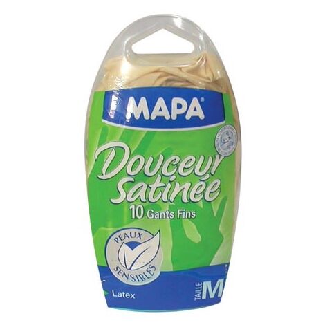 MAPA - Gant latex x10 taille s