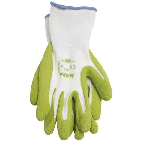 MAPA - Gants jardin quotidien fibre de bambou colors taille m