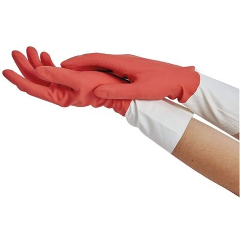 MAPA - Gants l'essentiel latex naturel bicolore x 2paires taille L