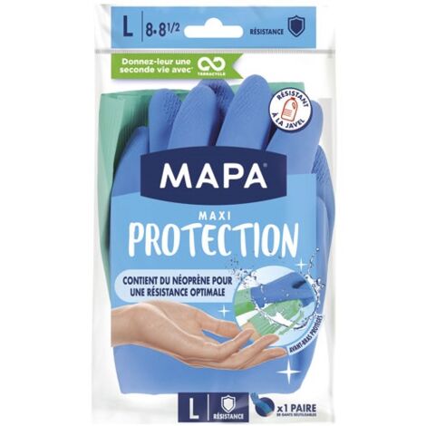 MAPA - Gants Mapa maxi protection latex et néoprene taille l.