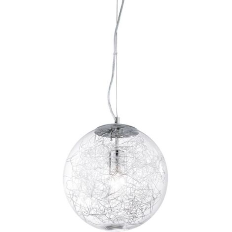 MAPA MAX SP1 D30, Lampada a Sospensione per Interni, Ideal Lux