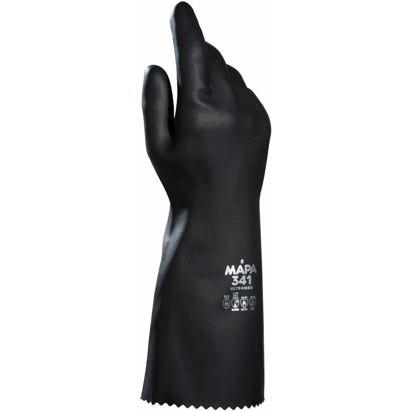 Mapa - ultraneo 341 gauntlet gloves black l