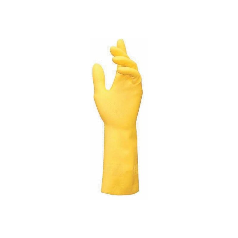 124 Vital Yellow Latex Gloves - Size 8- you get 5 - Mapa Professional