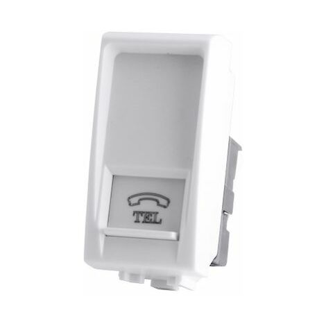 Mapam GEM presa telefonica rj11 T2 compatibile Plana bianco - 623B