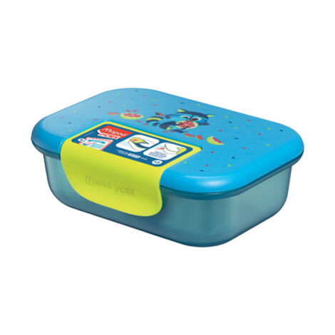 MAPED - BOÎTE REPAS ECOZEN 900ML RATON LAVEUR - HERMÉTIQUE ET DURABLE - OUVERTURE FACILE AVEC CLIP FLUO - PASSE AU MICRO-ONDES E