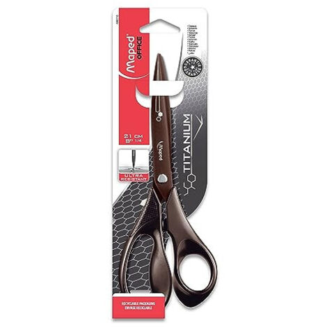 Maped Expert Forbici Ergonomiche in Titanio 21 cm per Cancelleria