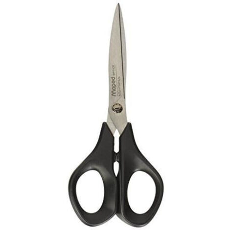 Maped Forbici 17 cm Verde Ergonomiche Sicure per Bambini