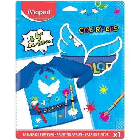 Maped Grembiule Maniche Lunghe Blu