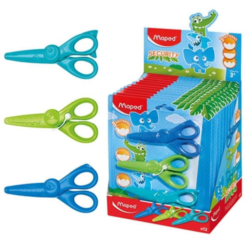 Maped Kidicraft - Set 3 Ciseaux