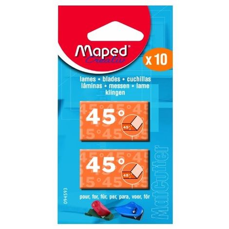 MAPED LAME DE RECHANGE POUR MATCUTTER 45 DEGRÉ 094593