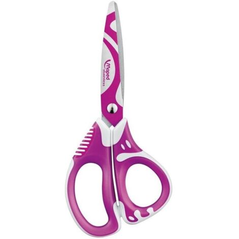 Maped M670112 forbici da cancelleria Universale Taglio a zig zag Blu, Arancione, Viola