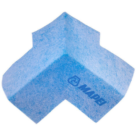 Mapei – Angle rentrant Mapeguard IC – Coin intérieur étanche 90° – Complexe tri couche polypropylène – Longueur 12/12/8,5-9 cm – Couleur bleu