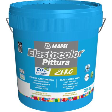 Mapei Elastocolor Base P 20 kg - Peinture élastomère de protection pour façade