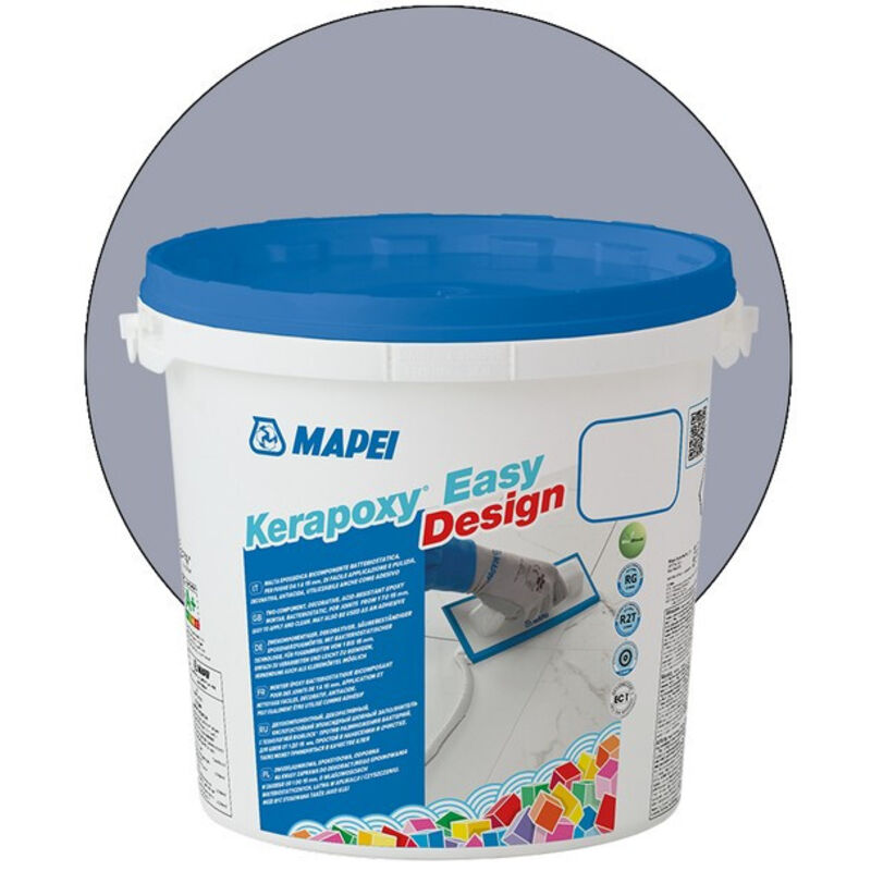 Joint ciment Mapei pour carrelage 127 Gris Arctique