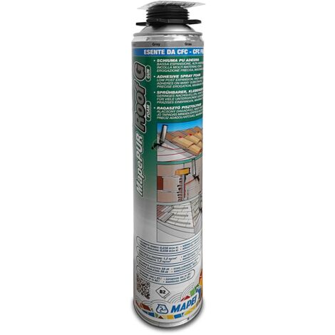 Mapei MAPEPUR ROOF G schiuma poliuretanica autoespandente adesiva 750 ML