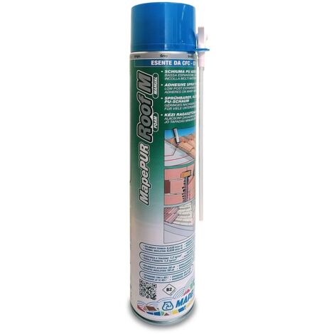 Mapei MAPEPUR ROOF M schiuma poliuretanica autoespandente adesiva 750 ML