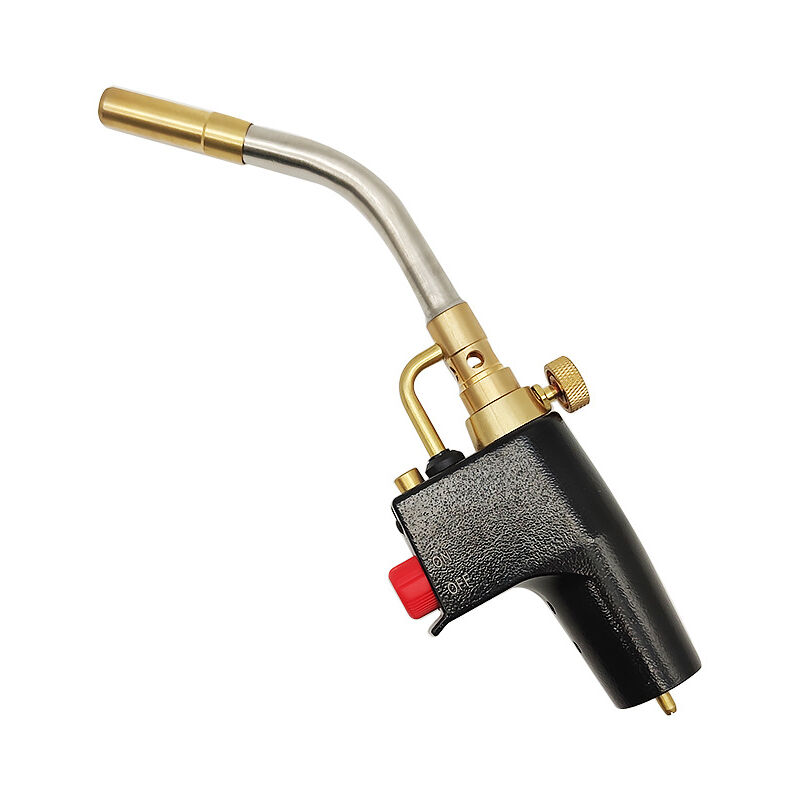 MAPP Torche au propane, torche à gaz portable haute intensité déclencheur démarrage plomberie soudure brasage chalumeau pour soudure, cuisson steak,