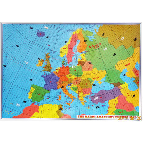 Mappa dell'Europa