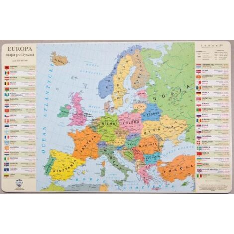 Mappa politica dell'Europa