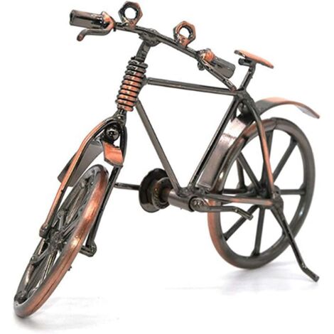 Maquette de vélo en fer forgé, art du vélo vintage, maison