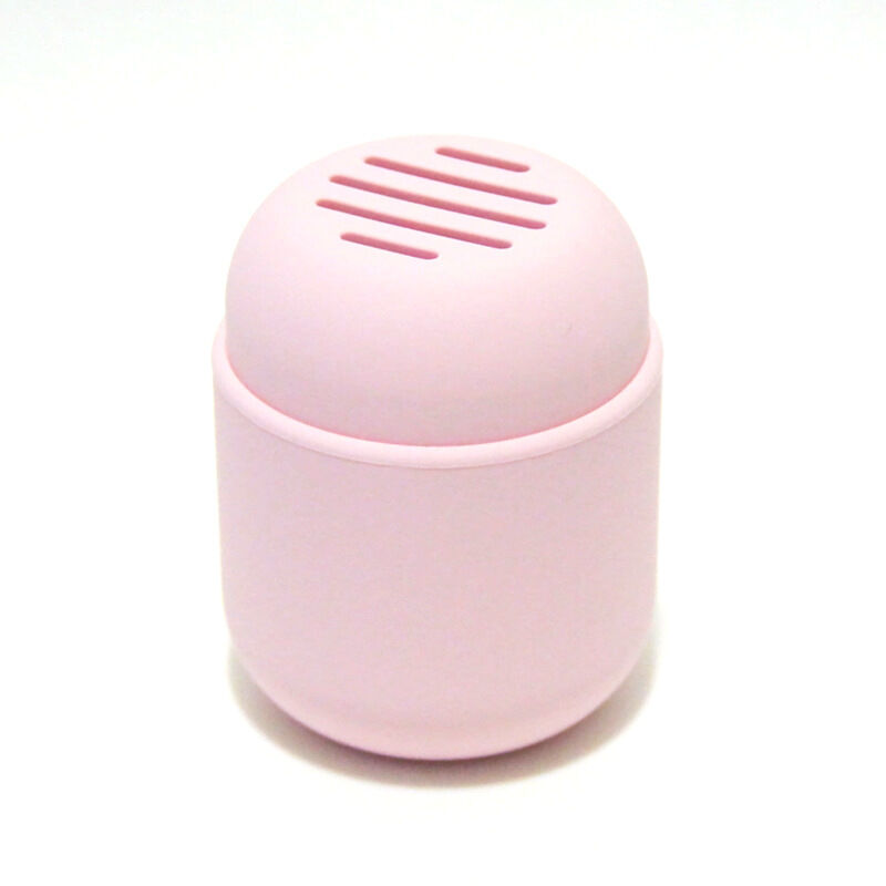 Maquillage Porte-Éponge Beauté Éponge Silicone Portable Boîte Éponge Maquillage Oeuf Boîte De Rangement Poudre Bouffée Boîte De Protection(rose)