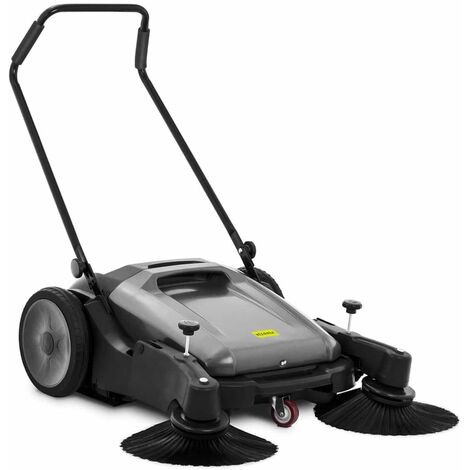 Máquina Barredora Manual Aparato Barredor Para Suelos Patios Contenedor De 42 L