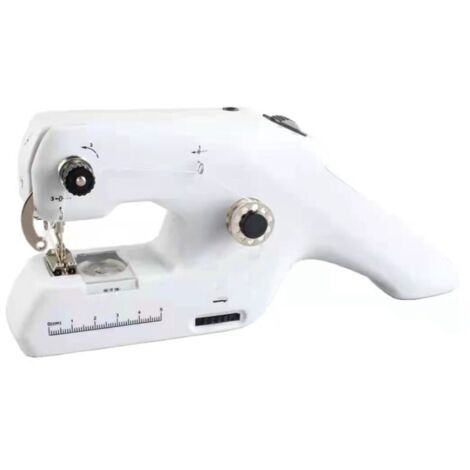 Máquina de coser portátil automática, mini máquina de coser portátil, máquina de coser inalámbrica para adultos, herramienta de costura doméstica DIY C