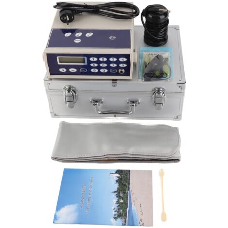 Máquina de desintoxicación corporal, conjunto de iones, baño de pies, spa, limpieza, cinturón de iones, desintoxicación