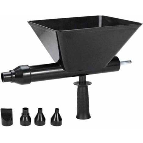 Máquina de lechado de cemento, pulverizador de mortero portátil, pistola de lechado de cemento eléctrica, con 4 boquillas MIN