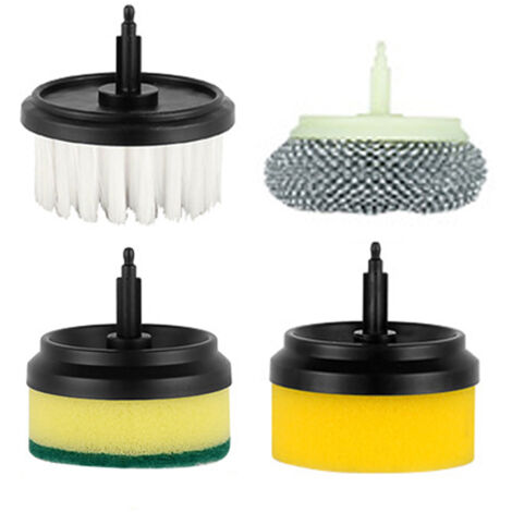 Máquina de limpieza eléctrica inalámbrica recargable por USB, cepillo automático para platos de cocina, herramienta de limpieza profesional para azulejos y bañeras.
