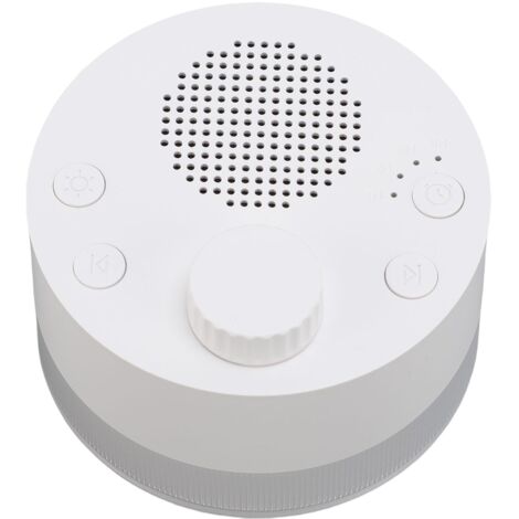 Máquina de ruido blanco portátil con 24 sonidos relajantes para dormir (8 horas) y función de memoria. Ideal para el hogar, viajes, oficina y habitación infantil.