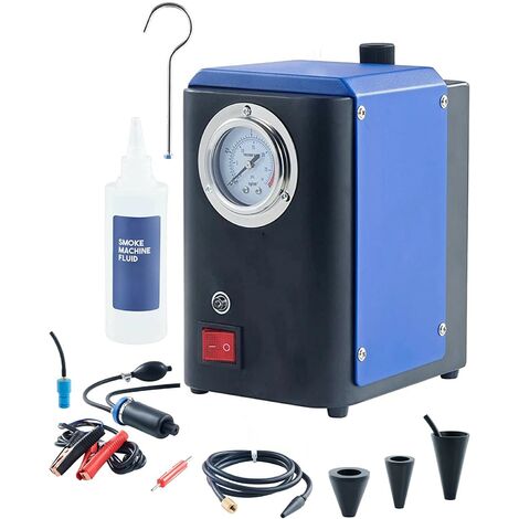 Maquina detector de fugas por HUMO UNIVERSAL para sistema EVAP, escapes, tuberias, tanques, etc localización de fugas de automóviles Probador de fugas de tubería de coche