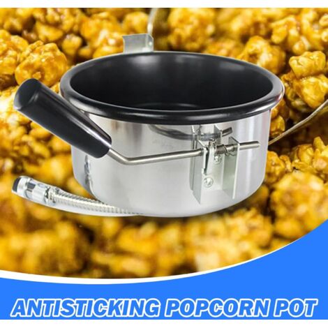 Máquina eléctrica para hacer palomitas de maíz de 237 ml (8 oz) estilo retro, máquina anti-quemaduras para fiestas con control de seguridad, fácil de usar para fiestas y el hogar.
