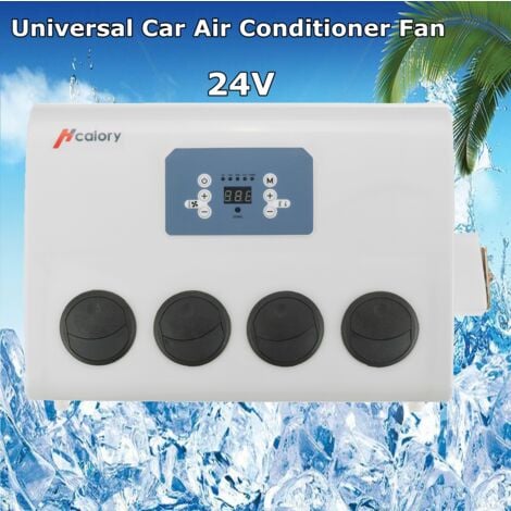 Máquina interna aire acondicionado portátil para coche de 24V ventilador de aire acondicionado dividido Universal
