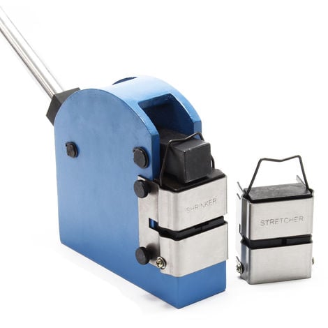 Máquina manual para comprimir y expandir chapa SS-18 Dobladora procesar chapa acero espesor 1,2mm