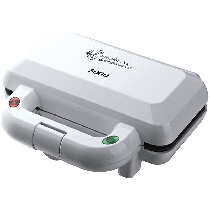 

Máquina para Empanadas y Salchichas 850W, 2 en 1 - Capacidad para 4 Salchichas