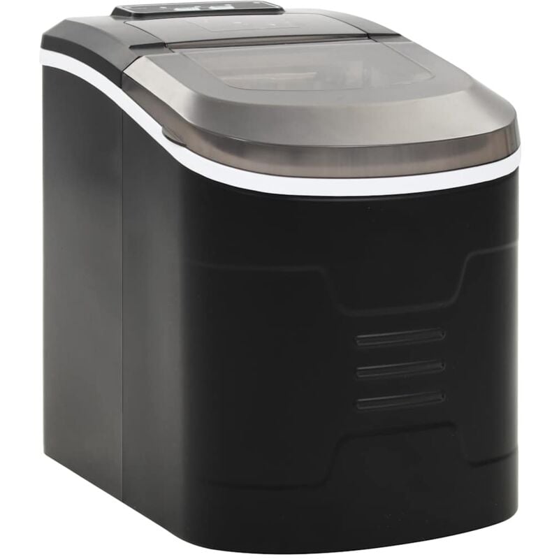 

vidaXL Máquina para hacer cubitos de hielo 2,4 L 15 kg / 24 h negro - Negro