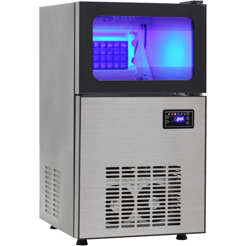 

Happyshopping - Maquina para hacer cubitos de hielo 420W 45 kg / 24 h negro