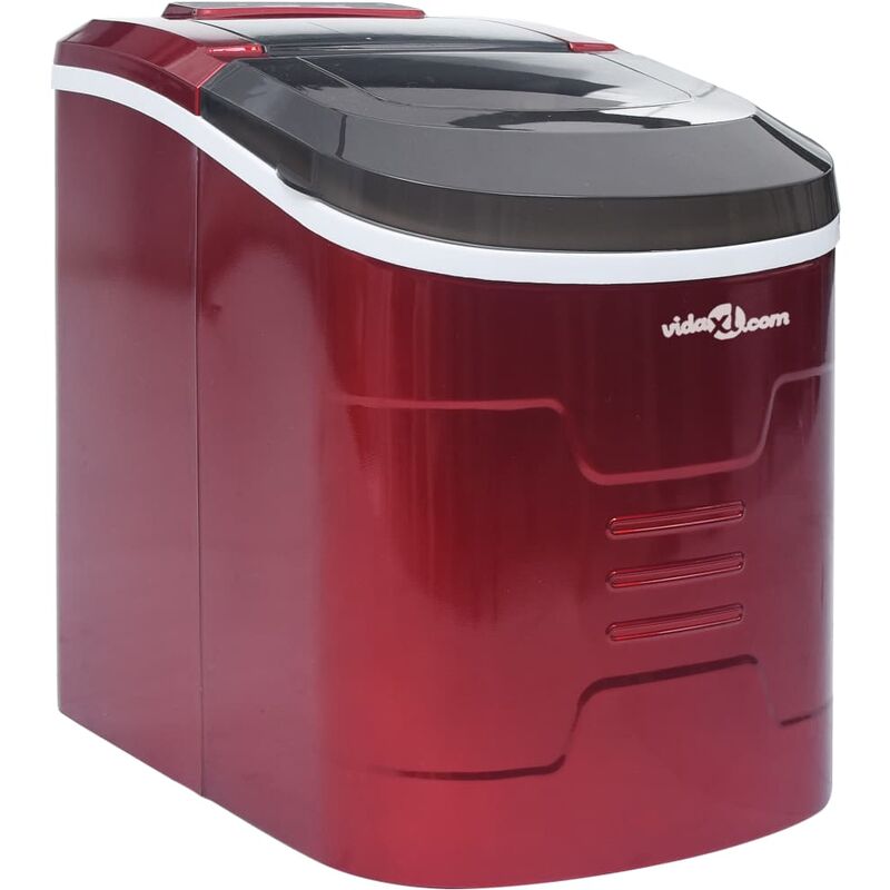 

Happyshopping - Maquina para hacer cubitos de hielo rojo 2,4 L 15 kg / 24 h