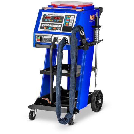 Máquina Soldadora Spotter Por Puntos Arandelas Para Abolladuras Carrocería 5000A - Colorido