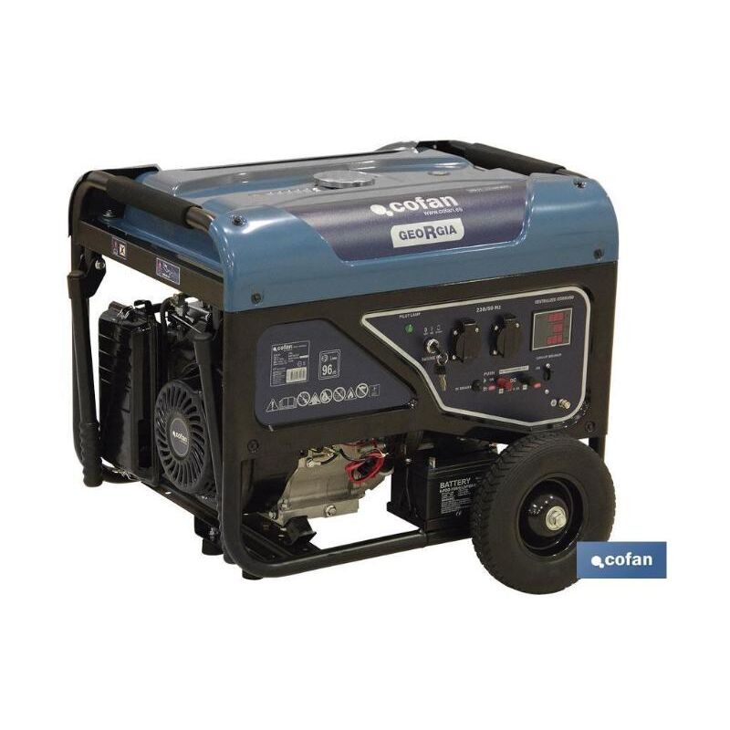 

Cofan - PLIMPO generador 389cc 5,5 kv 2 salidas ac 1 dc modelo georgia
